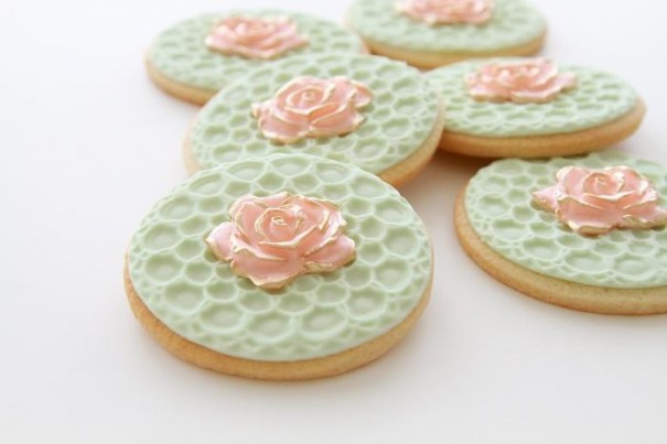 Rose Mold Cookies